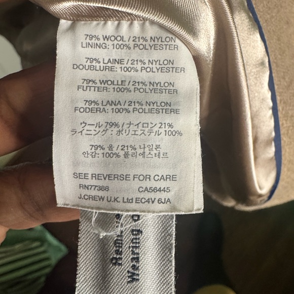 J. Crew Women's Brown Trench Coat - Picture 6 of 7